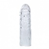 BAILE - Pink Stimulating Silicone Penis Cover 13 Cm