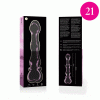 Nebula Series Model 21 Pink Glass Dildo 20.5cm