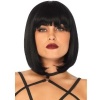 Leg Avenue Short Natural Bob Wig Black