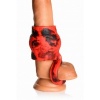 Afbeelding van Creature Cocks - Hell Hound Ballstretcher - Rood