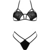 Livco Corsetti Jimena Bra & Thong Black One Size