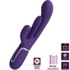 Pretty Love Shania Triple Rabbit Vibrator Purple