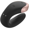 Satisfyer Double Love Luxury Couples Vibrator Black