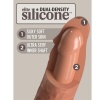 King Cock Elite Silicone Dildo 20.3 CM Caramel