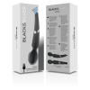Black & Silver Beck Wand Suction 2-in-1