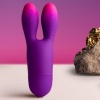 Rocks-Off Glo-Girl Bunny Purple Vibrator