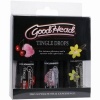 Afbeelding van Doc Johnson - GoodHead Tingle Drops 3 smaken - 29 ml