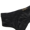 Subblime 3-Piece Set Bra + Thong + Lace Garter Black L/XL