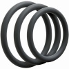Afbeelding van Doc Johnson - OptiMALE 3 C-Ring Set Dun - Grijs