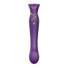 Zalo Queen G-Spot PulseWave Vibrator Purple