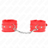 Kink Premium Fur Lined Restraints, Red