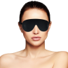 DARKNESS High Quality PVC Eye Mask Black