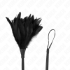 Kink Black Maids Horn Tickle Feathers 36 Cm