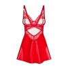 Afbeelding van Obsessive - Aliosa Chemise & String - Rood
