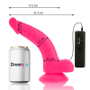 Diversia Flexible Vibrating Dildo Pink 21.5 CM