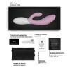 LELO INA Twist Rabbit Vibrator Pink