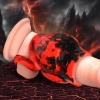 Afbeelding van XR Brands - Hell Hound Ballstretcher - Rood
