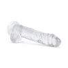 Afbeelding van Jelly Dildo met ballen - 19 cm