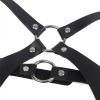 Subblime Leather Full Body Harness Buckles