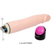 Baile Colorful Realistic Vibrator 24 cm Vibration Rotation