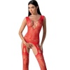 Passion BS099 Bodystocking Red One Size