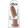King Cock Realistic Penis 24cm Caramel