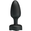 Pretty Love Olman LED Anal Plug Black 8.8CM