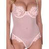 PASSION Lace Bodysuit Pink S
