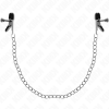 KINK - Flat Chain Nipple Clamps Silver 34 Cm