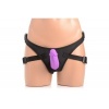 Afbeelding van Strap U - Dubbele Dildo Met Harnas - Paars