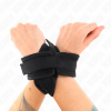 Kink Cross Cuffs Black 34CM