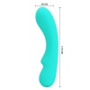 Pretty Love Prescott Rechargeable Vibrator Aqua Green