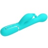 Pretty Love Dejon Rabbit Vibrator 3-in-1 Aqua Green