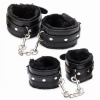 Afbeelding van Hook Up 10-delige Pluche Bondage Set - Zwart