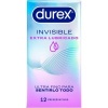 Durex Extra Lubricated Invisible Condoms 12 Units