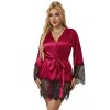 Subblime 953812 Elegant Lace Pajamas + Thong Red S/M