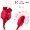 Armony Pink Clitoral Suction and Vibrator Red