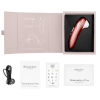 Womanizer Pro Clitoral Stimulator - Burgundy