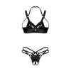 Afbeelding van Obsessive – Keira Lise 2-Delige Open Set – Zwart