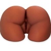 PDX Plus Perfect Ass XL Brown Double Entry Masturbator
