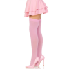 Leg Avenue Nylon Thigh-High Stockings Pink