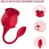 Armony Pink Clitoral Suction and Vibrator Red