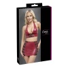 Afbeelding van Cottelli PARTY – Crop Top & Mini Rok Set – Rood