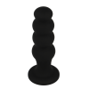 Scott Premium Silicone Anal Plug Black