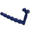 Pretty Love Ajmal Vibrating Ring with Plug Blue