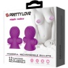 Pretty Love Nipple Stimulators 12M Lilac Vibration