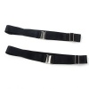 Subblime Adjustable Buckle Leg Rings Black