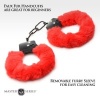 Afbeelding van XR Brands - Cuffed In Fur Handboeien - Rood
