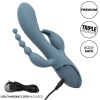 CalExotics Triple Ecstasy Vibrator Grey