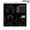 Addicted Toys Locked Obsidian Hold Penis Cage Size M